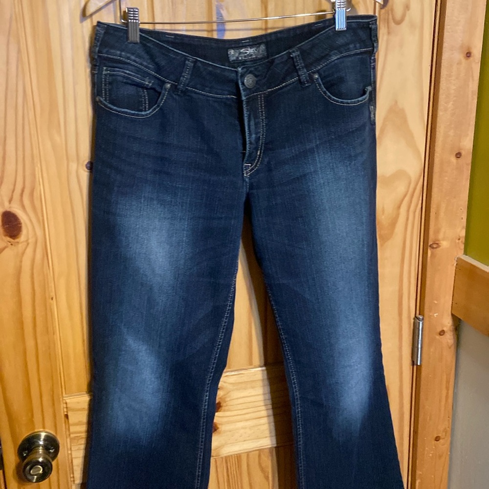 Silver Suki boot cut jeans